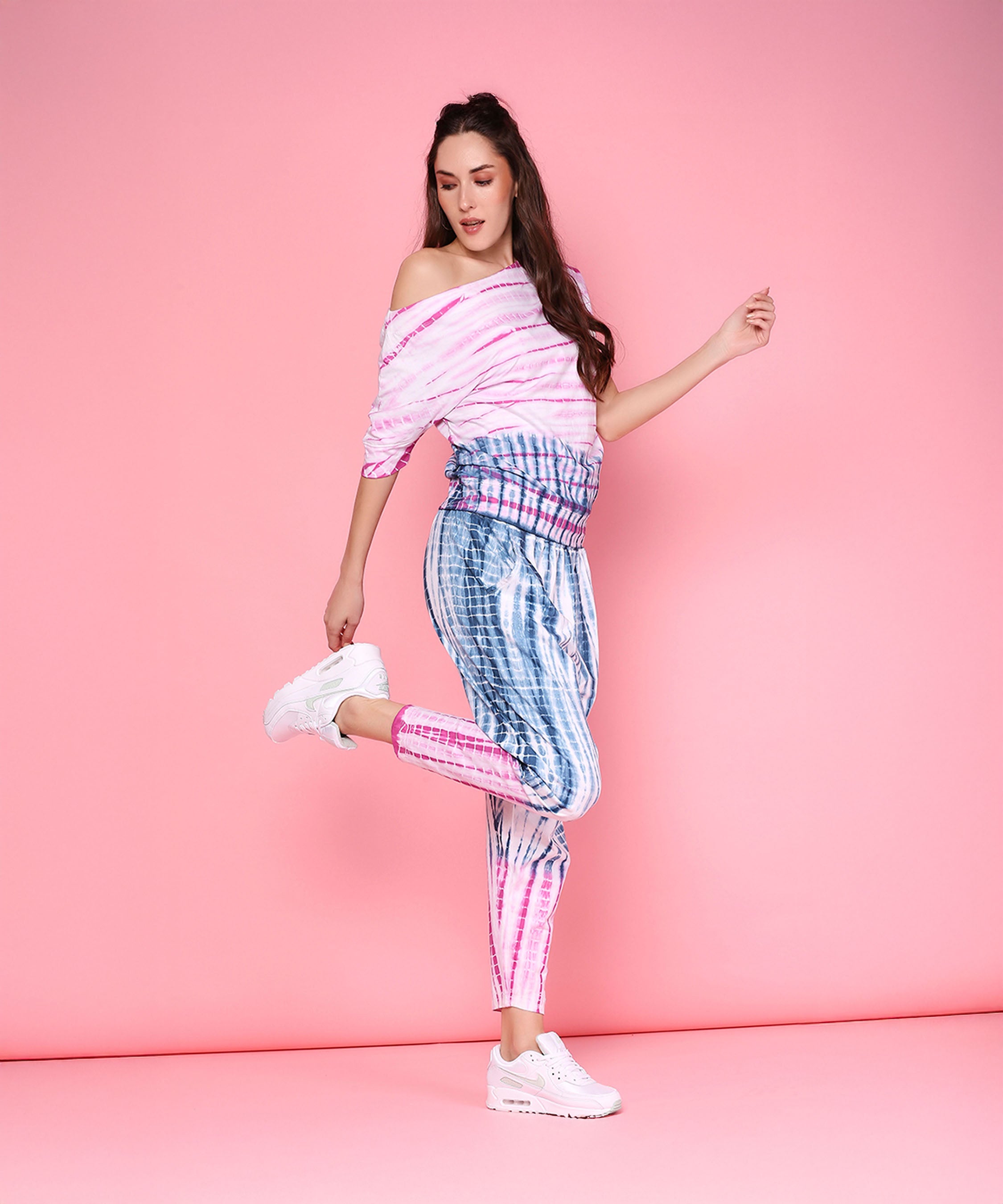 One Side off Shoulder + Yoga Pants- AW21