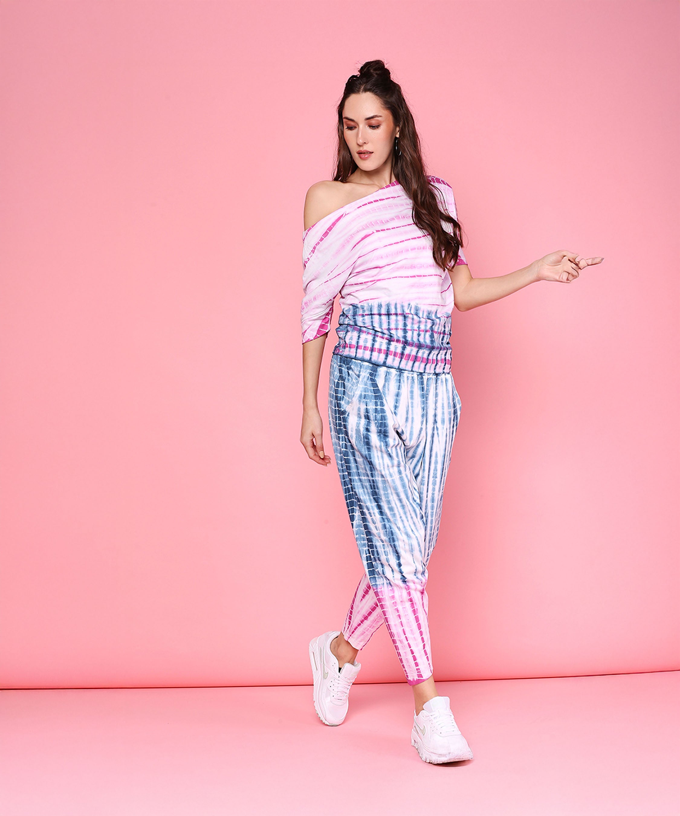 One Side off Shoulder + Yoga Pants- AW21