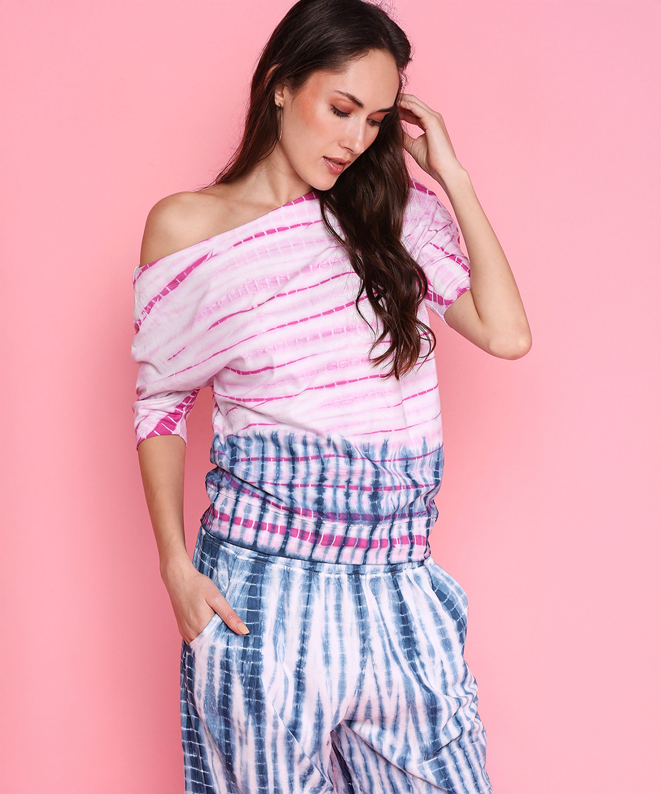 One Side off Shoulder + Yoga Pants- AW21