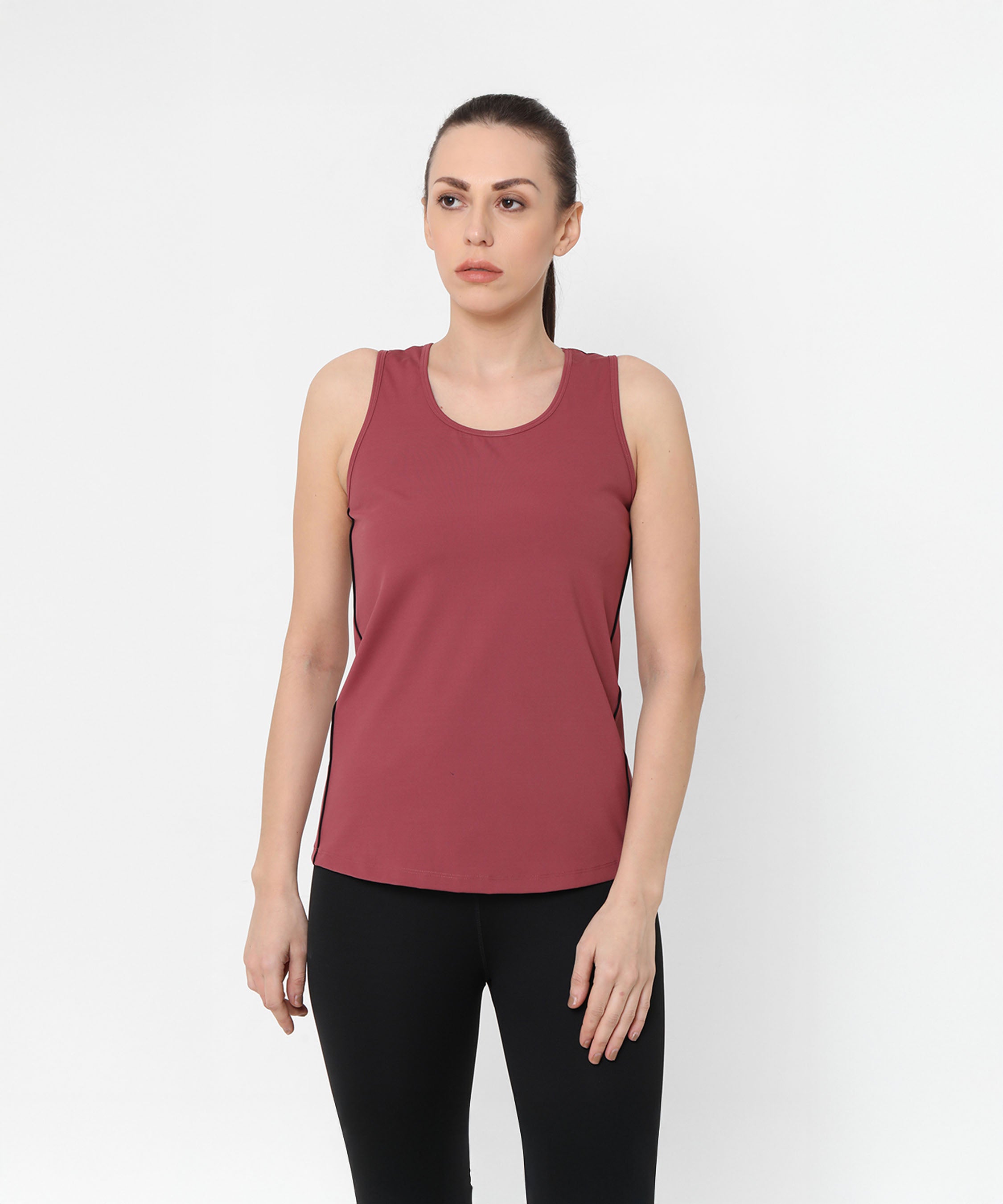 Punch Pink Racer Back Top