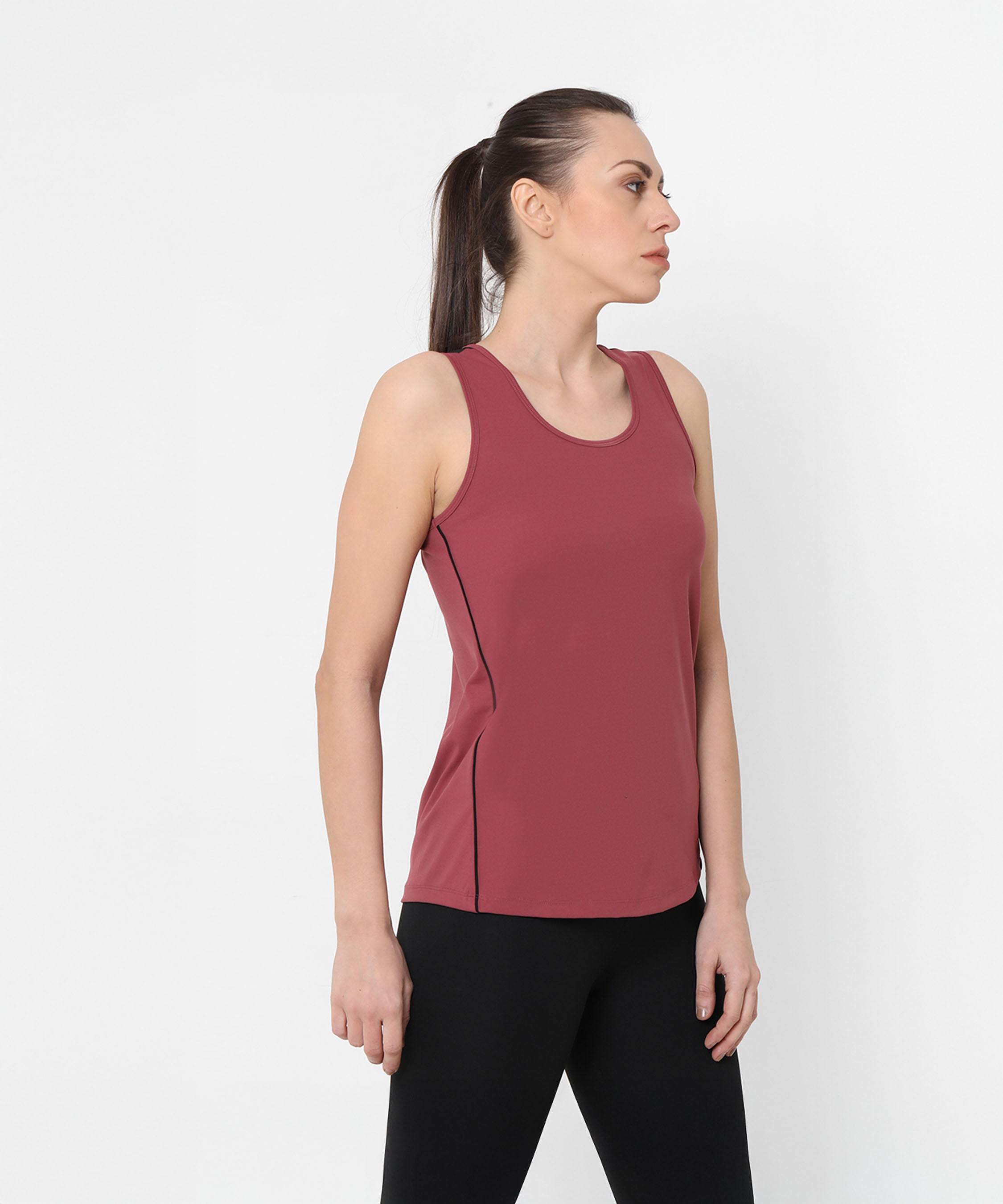 Punch Pink Racer Back Top