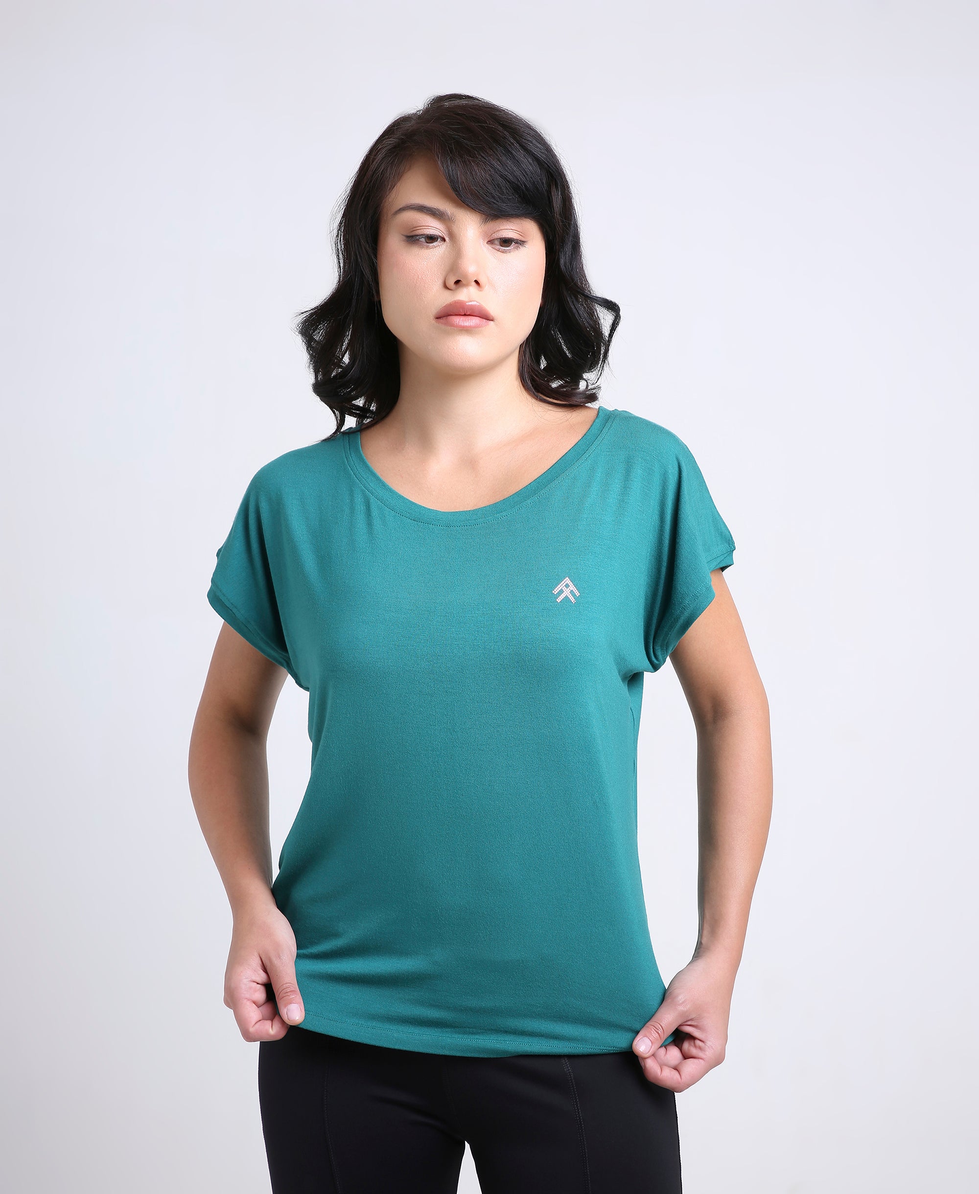 Teal Activewear Top