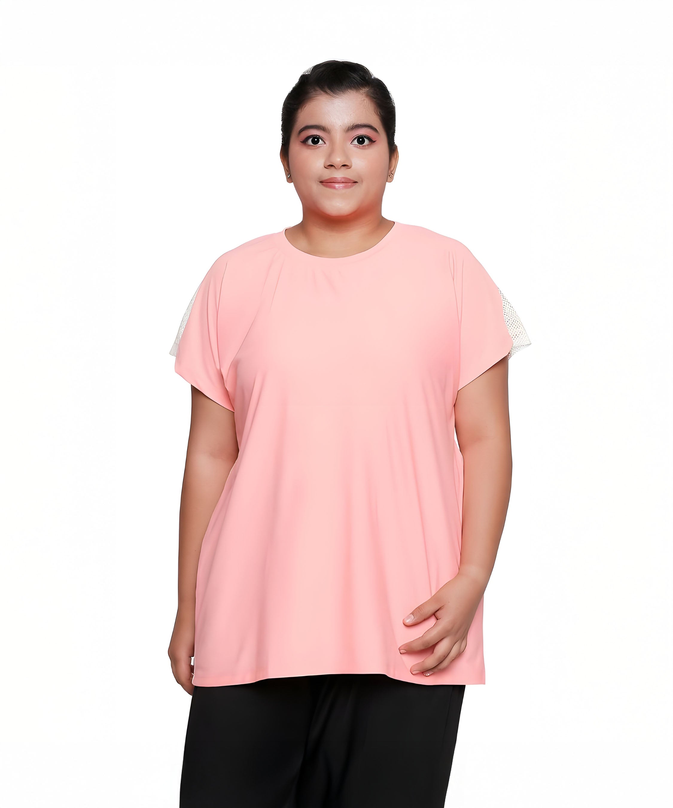 Eva Peach Sports Tee