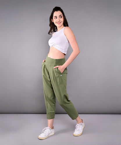 White Twisted Crop Top