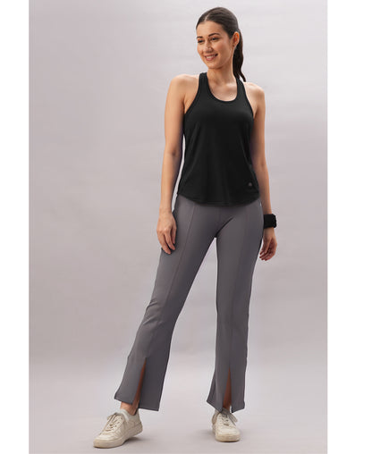 Black Racer Back Top