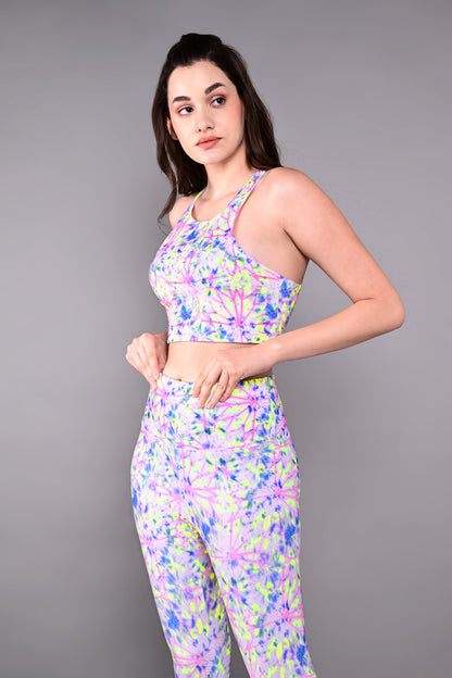 Multicolour Neon Leggings
