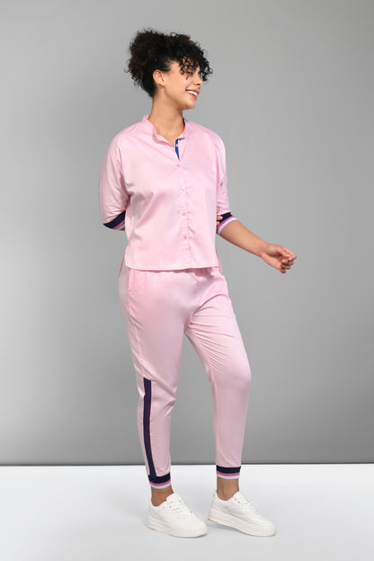 Baby Pink Accented Set