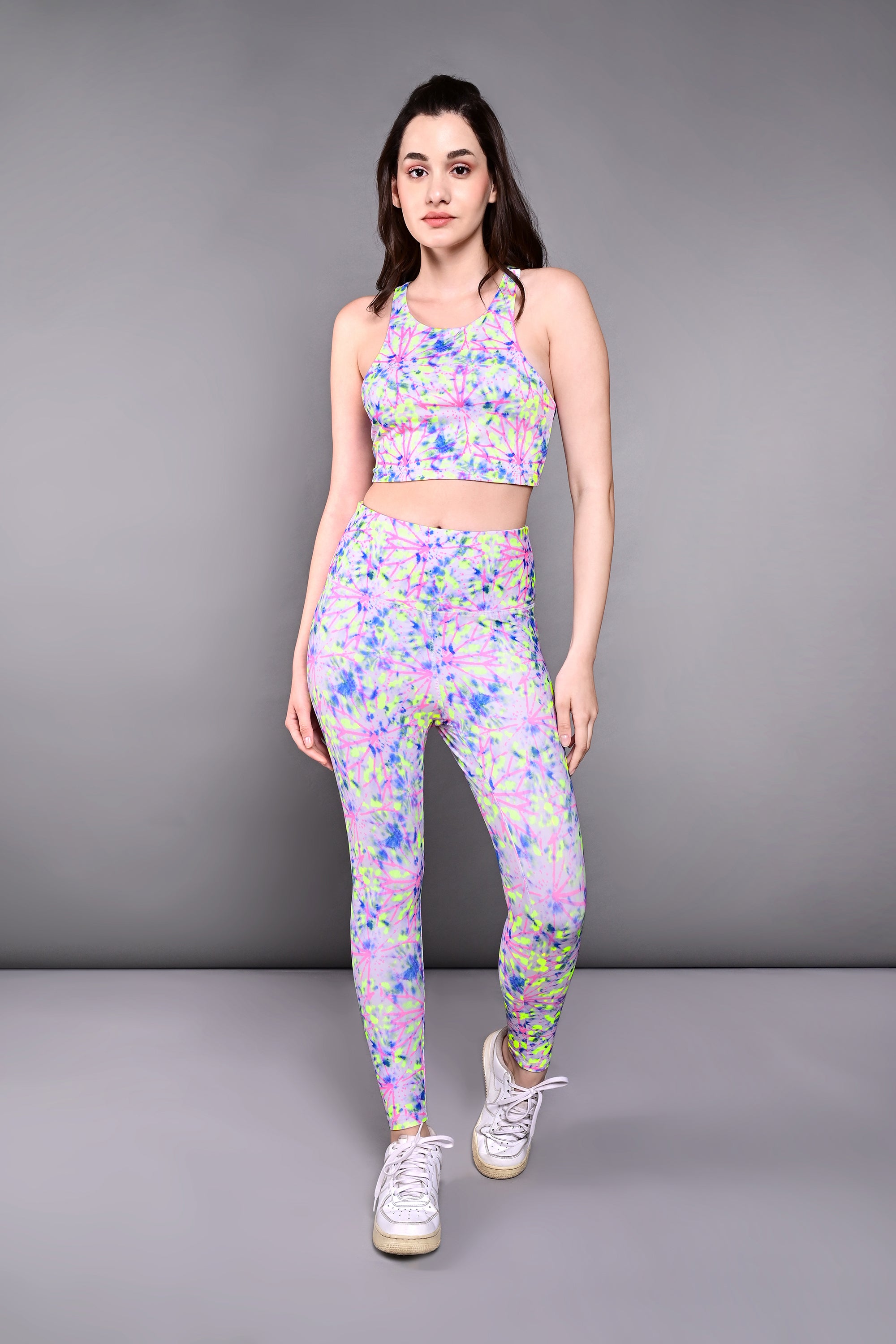 Multicolour Neon Leggings