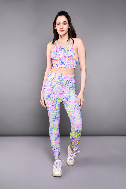 Multicolour Neon Leggings