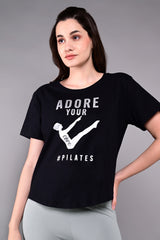 'Adore Your Core' Printed Tee