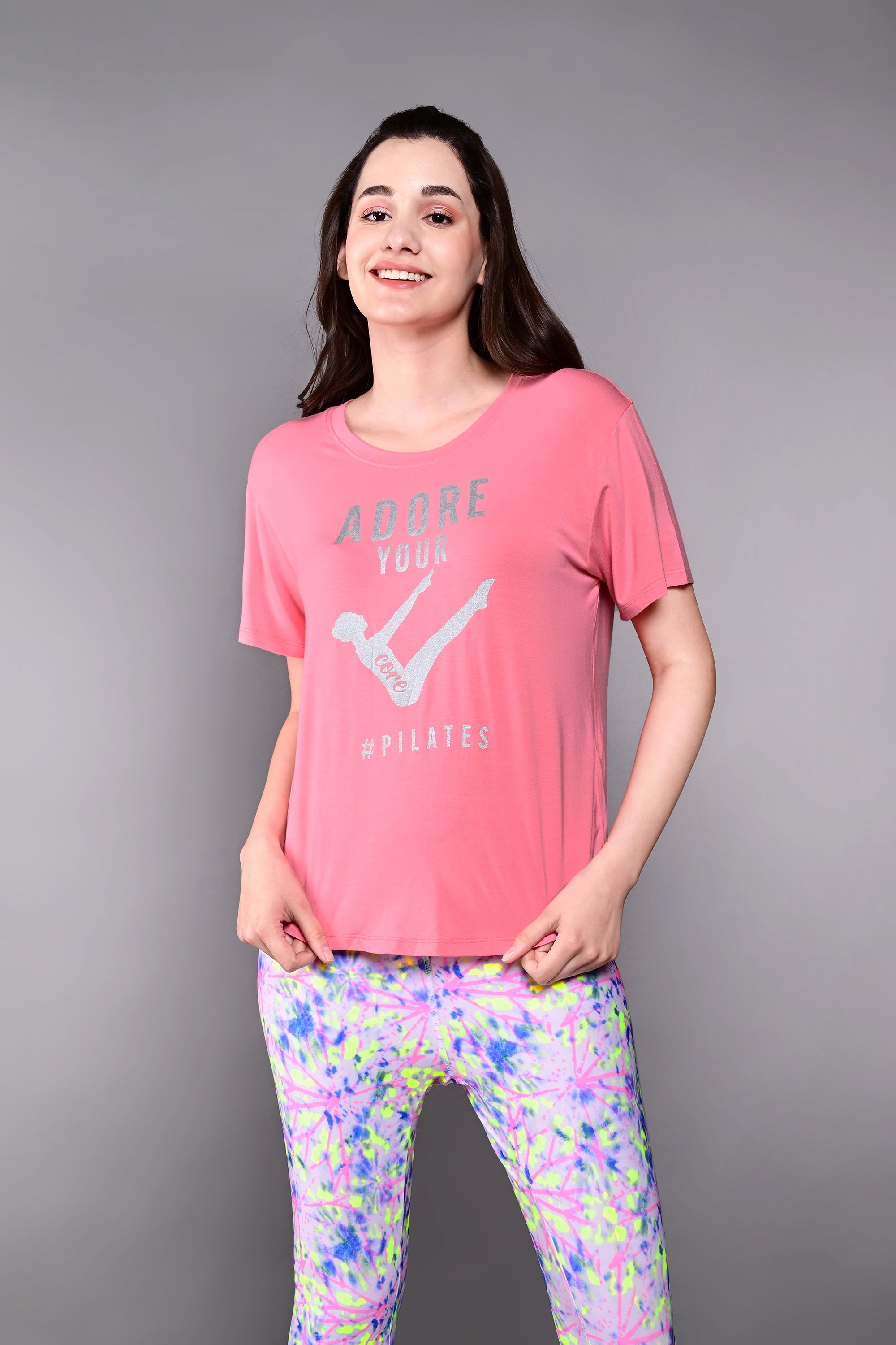 'Adore Your Core' Printed Tee