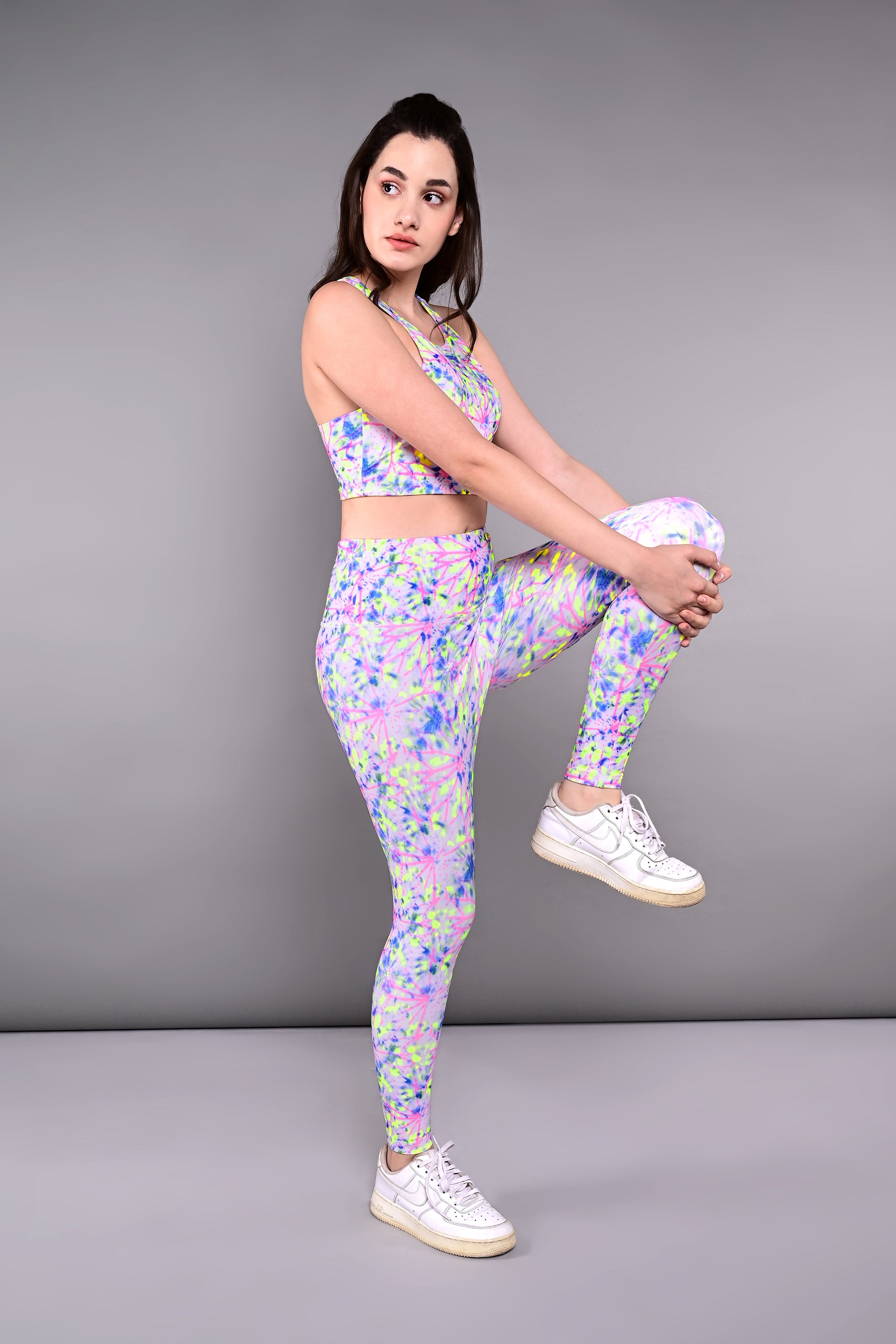 Multicolour Neon Leggings