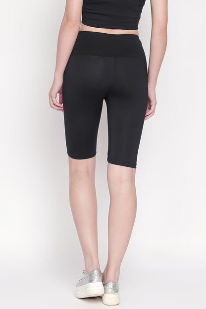 Black Biker/Cycling Shorts