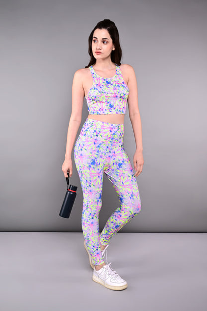 Multicolour Neon Leggings
