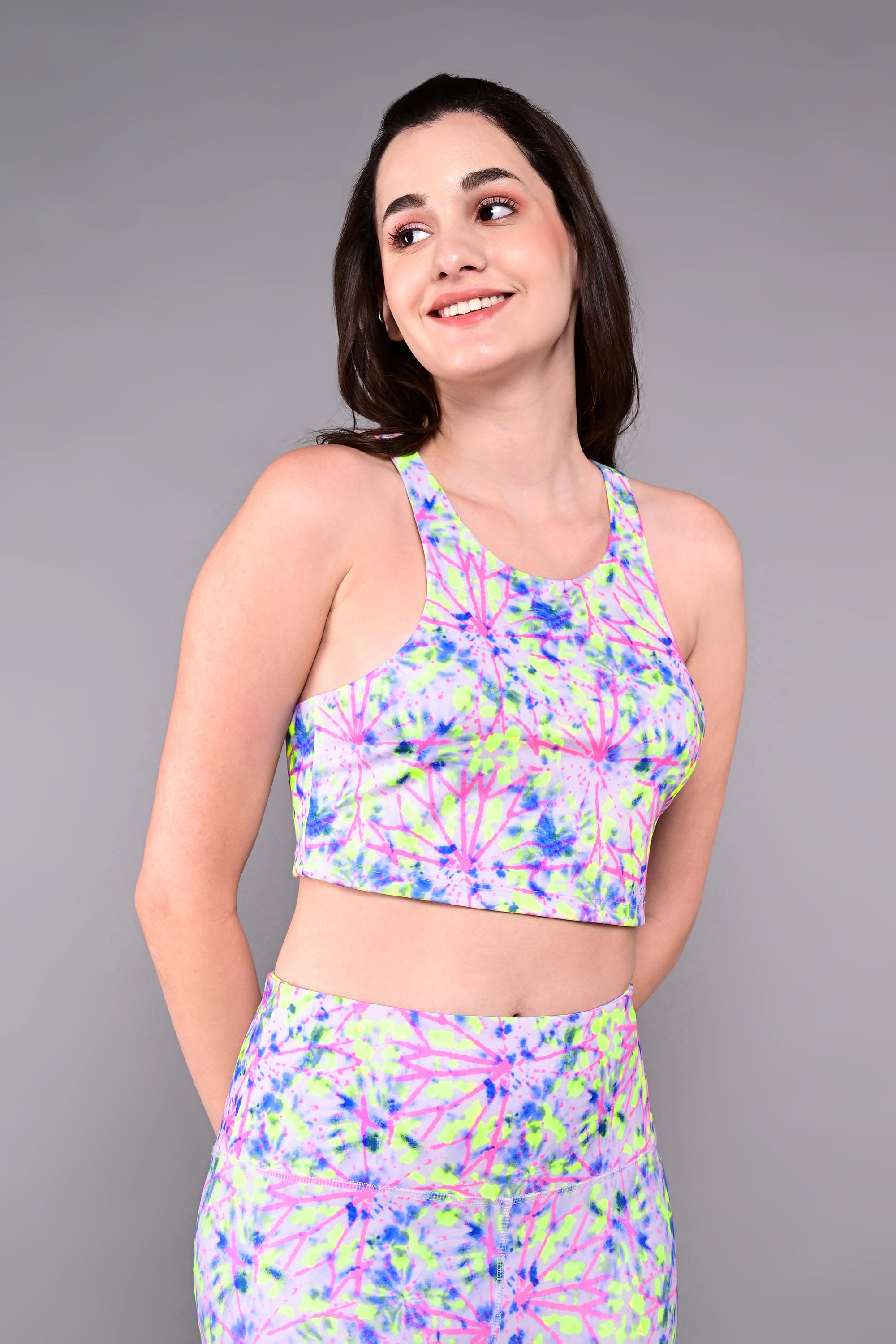 Multicolour Neon Leggings