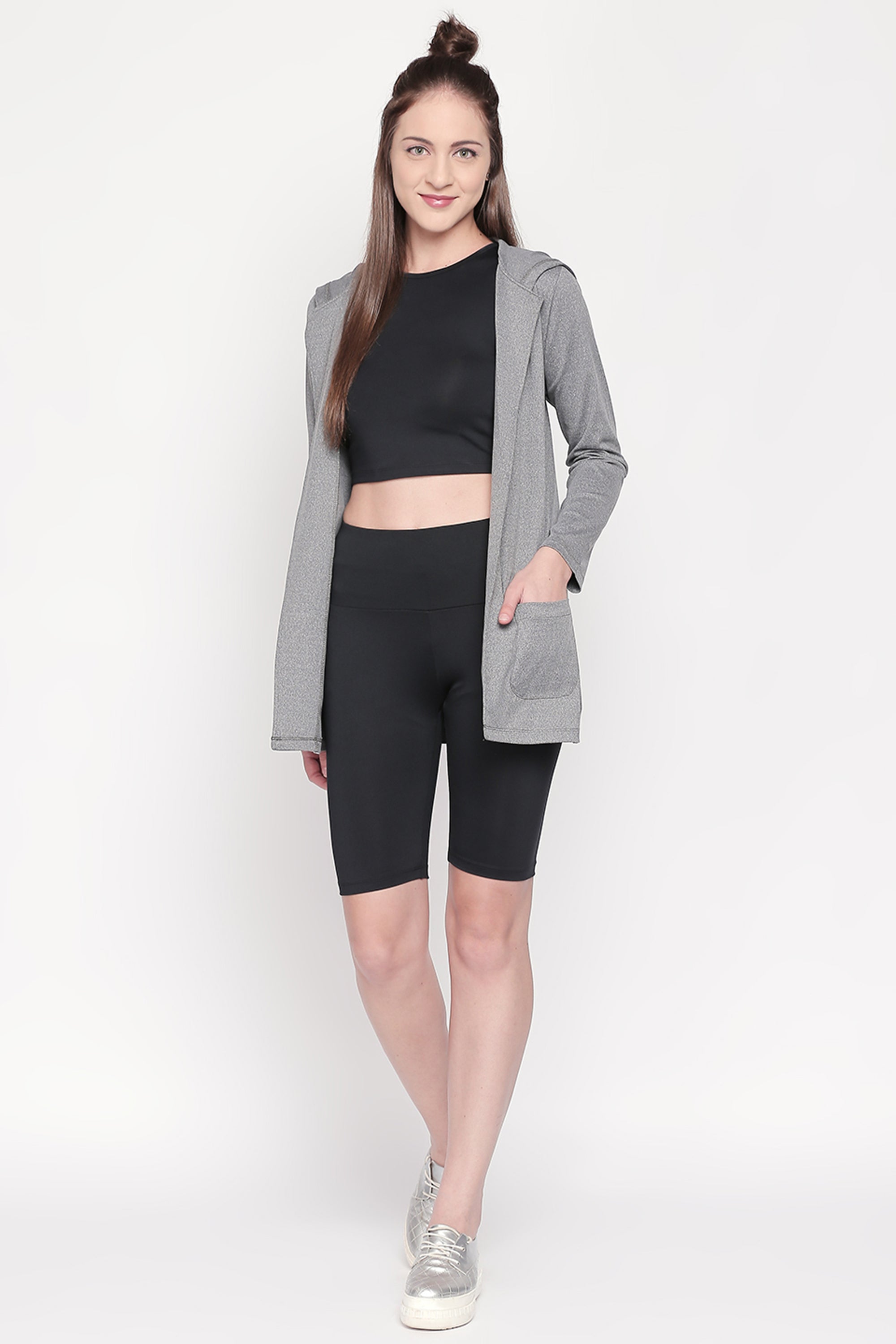 Black Biker/Cycling Shorts