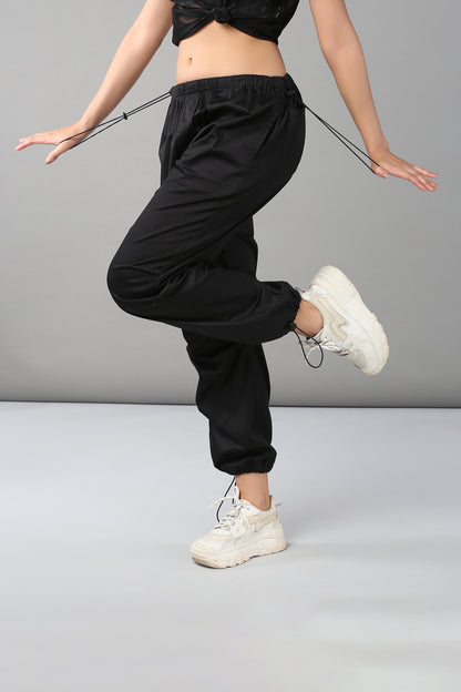Black Parachute Pants