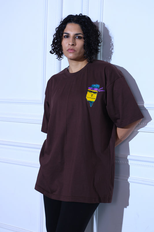 Unisex - Brown T-Shirt