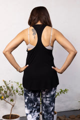 'Adore Your Core' Printed Top with Racer Back
