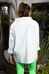White Shirt With Adjustable Straps (Free Size)