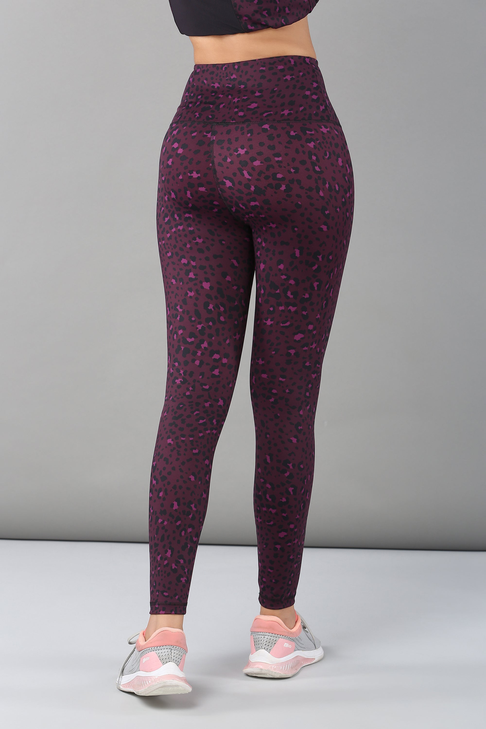 Pink Animal Print Leggings