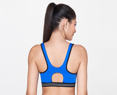 Blue Sports Bra