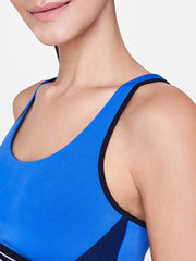 Blue Sports Bra