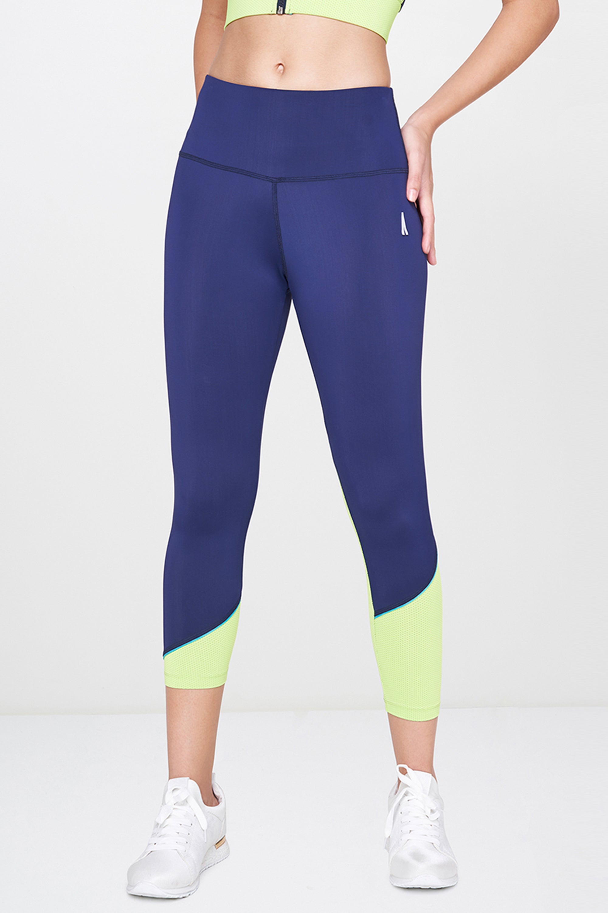 Lime Tank Top With Leggings