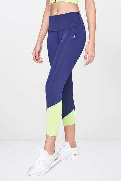 Lime Tank Top With Leggings