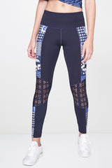 Indigo Printed Leggings