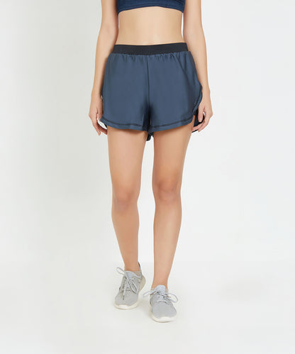 Grey Elasticated Shorts