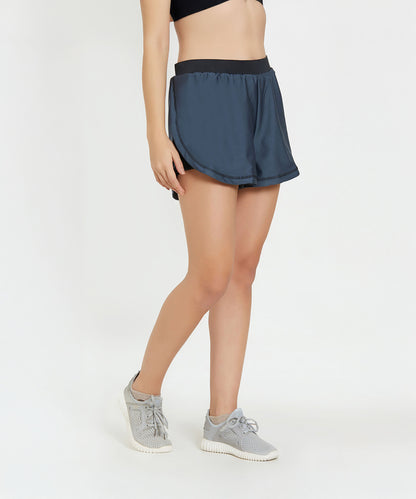 Grey Elasticated Shorts