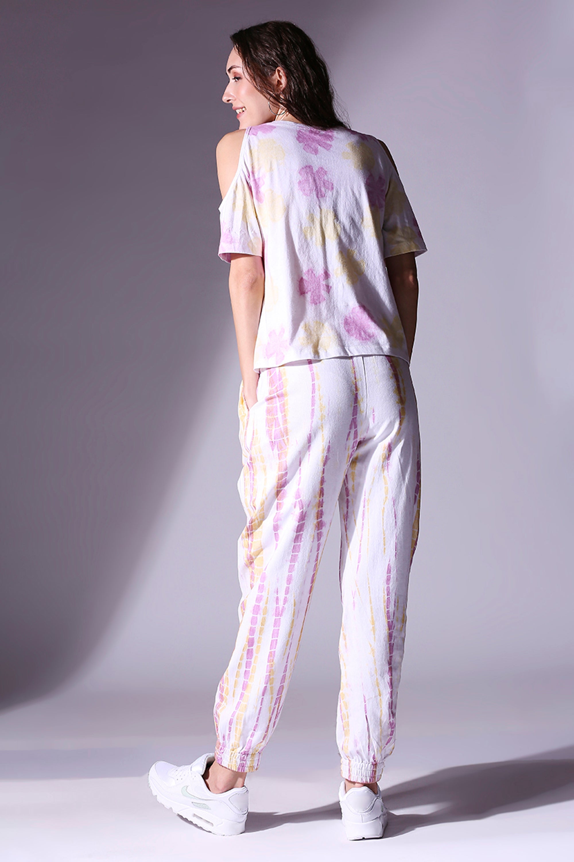 Cold Shoulder Tee + Joggers - AW21