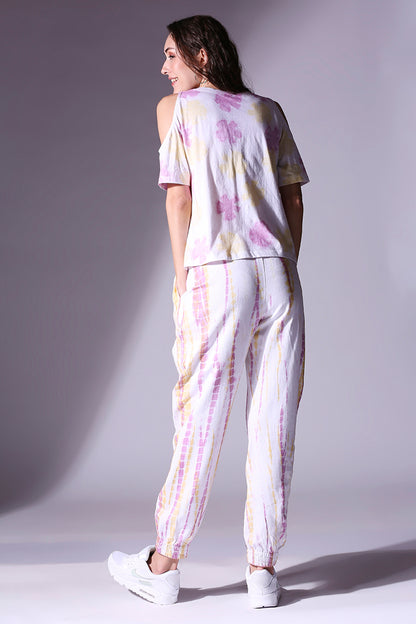 Cold Shoulder Tee + Joggers - AW21