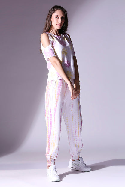 Cold Shoulder Tee + Joggers - AW21
