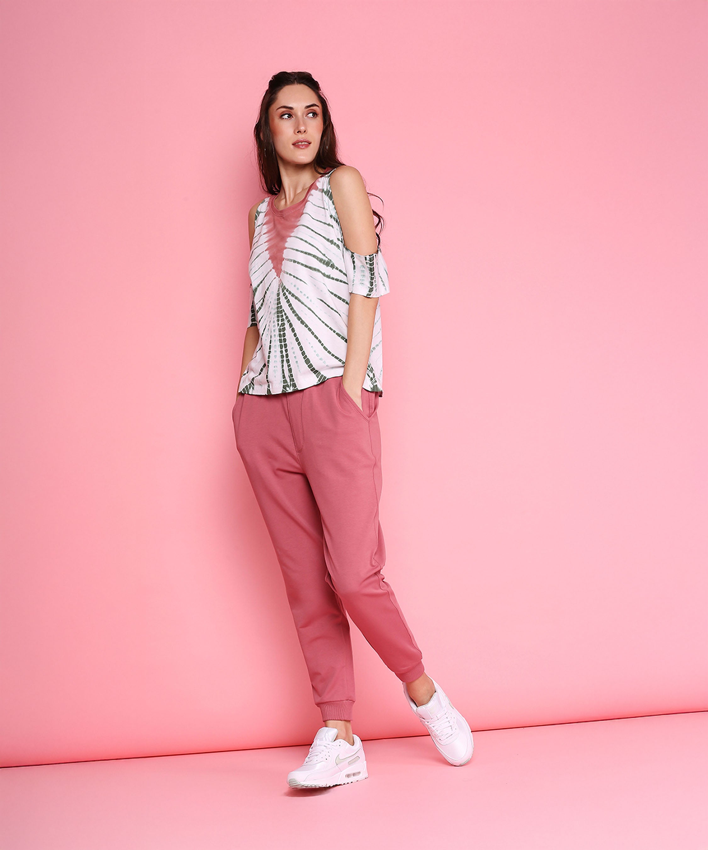Carrot pink joggers-AW21