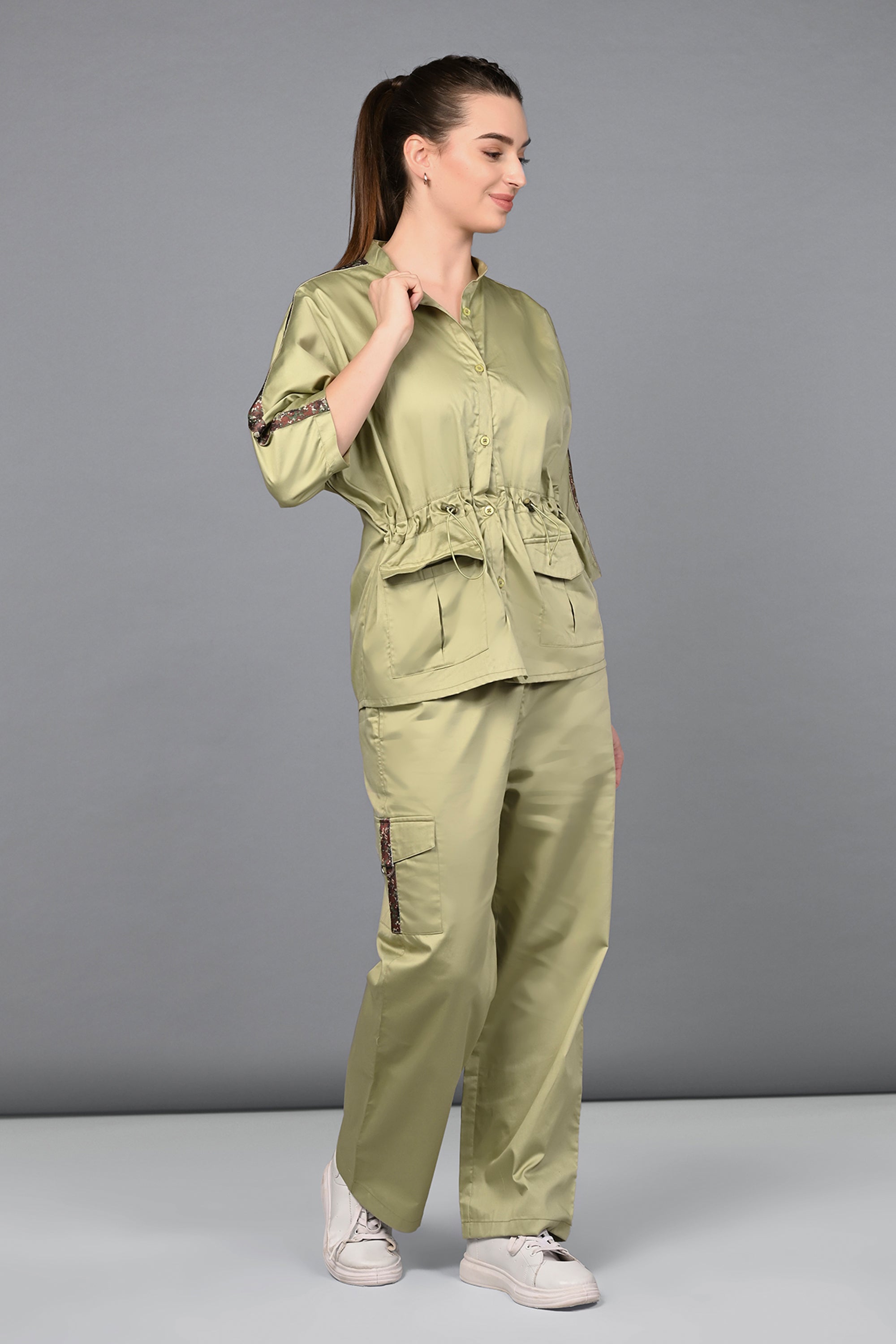 Pistachio safari athleisure set