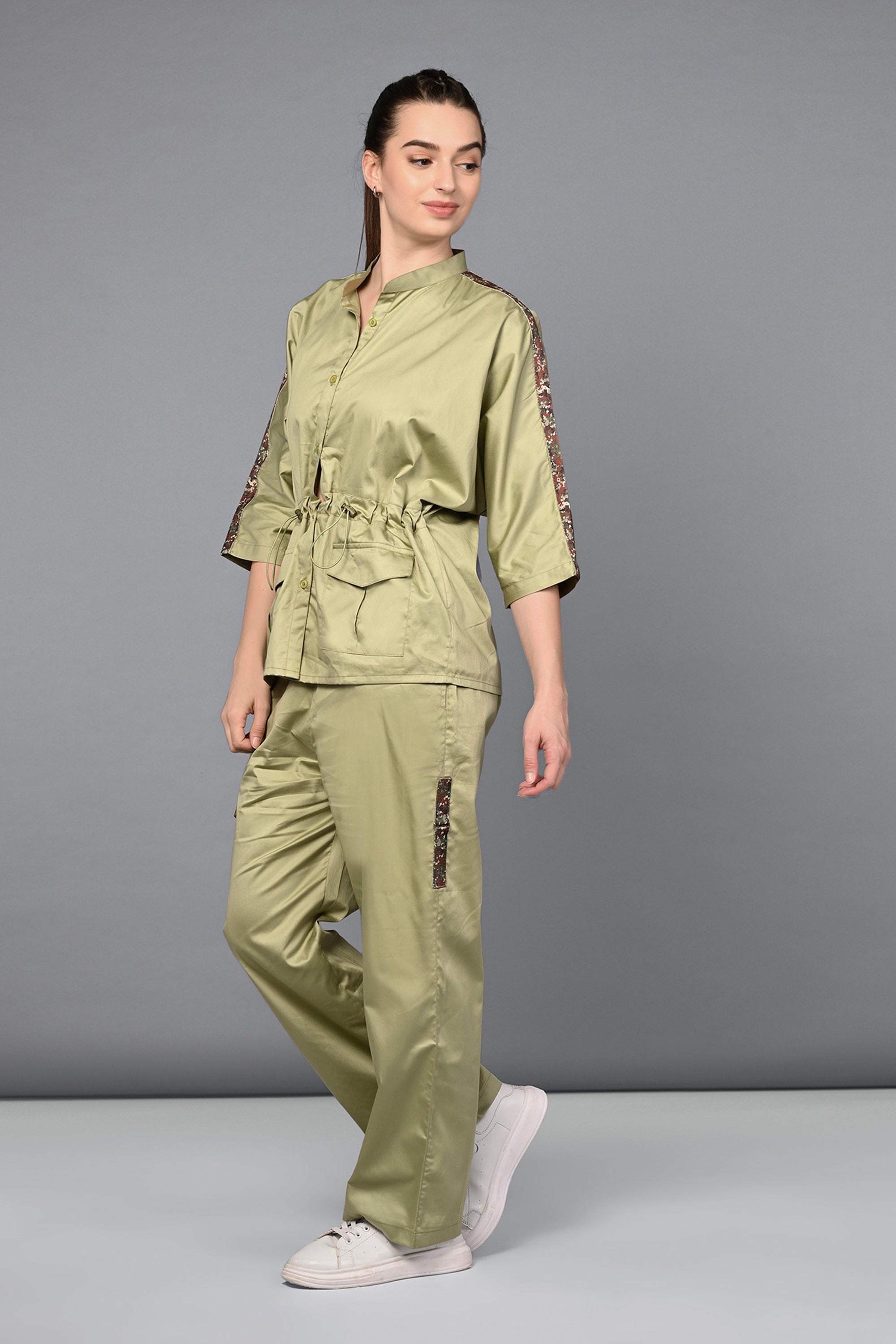 Pistachio safari athleisure set