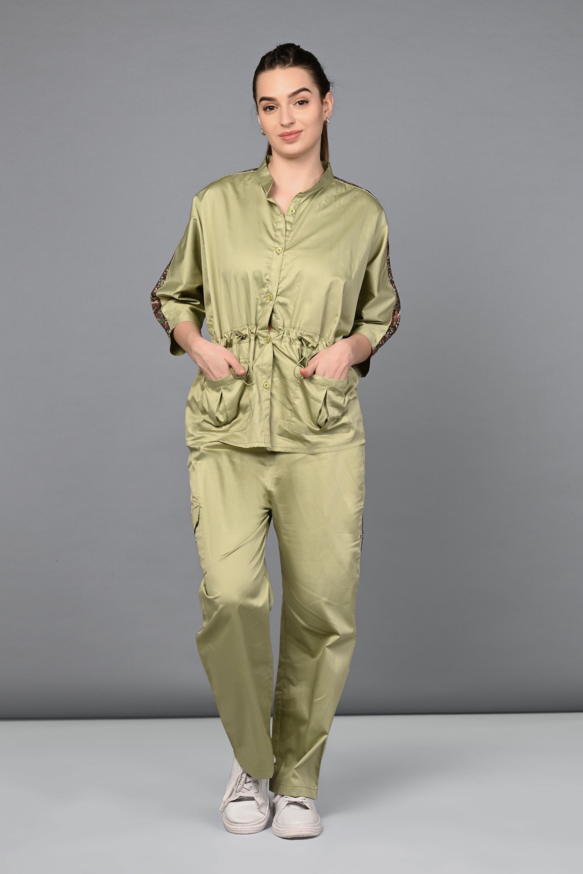Pistachio safari athleisure set