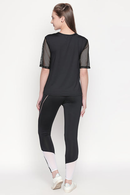 Activewear Black Tracksuit
