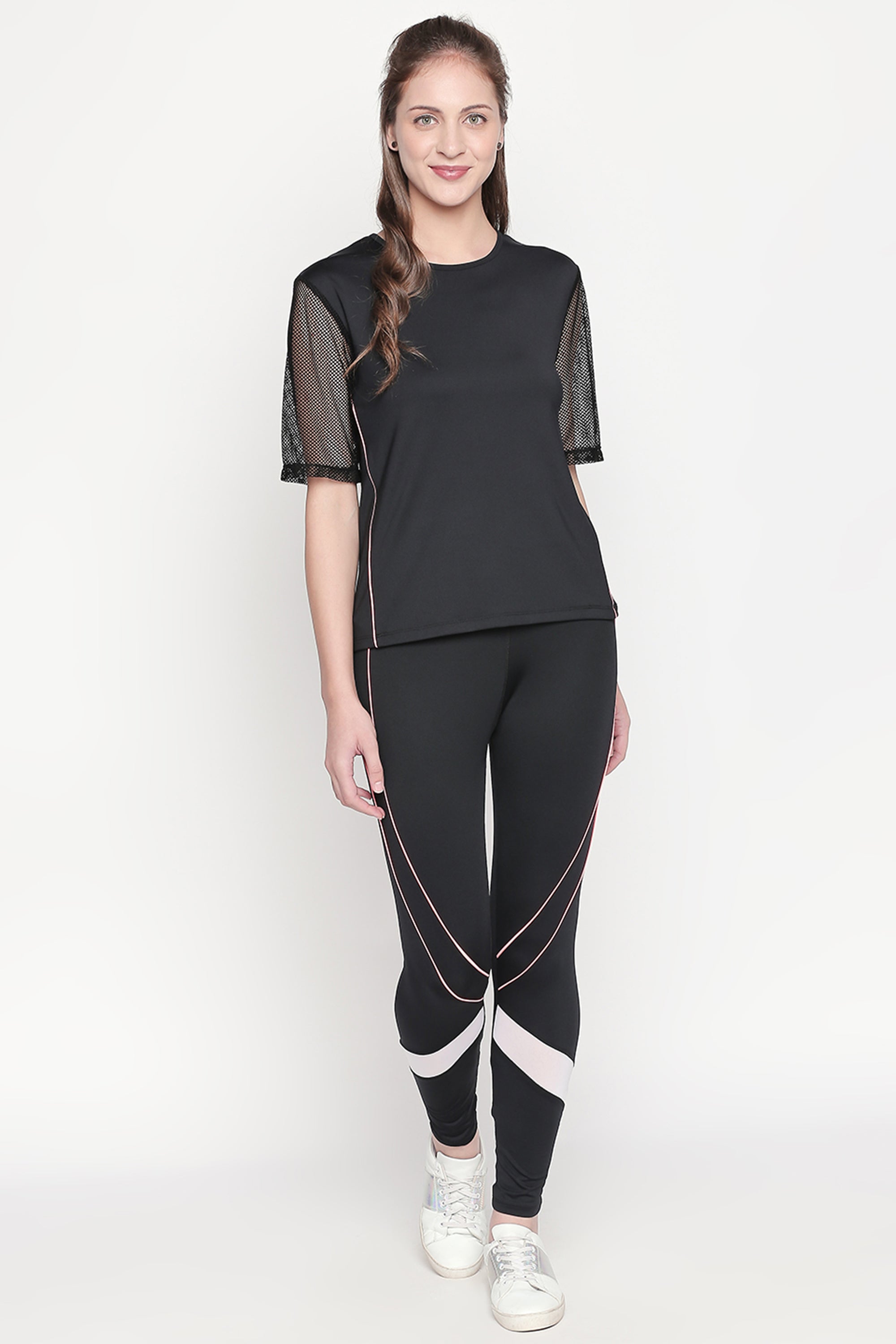 Activewear Black Tracksuit