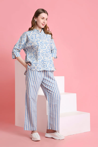 Linen Blue