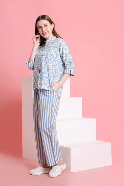 Linen Blue