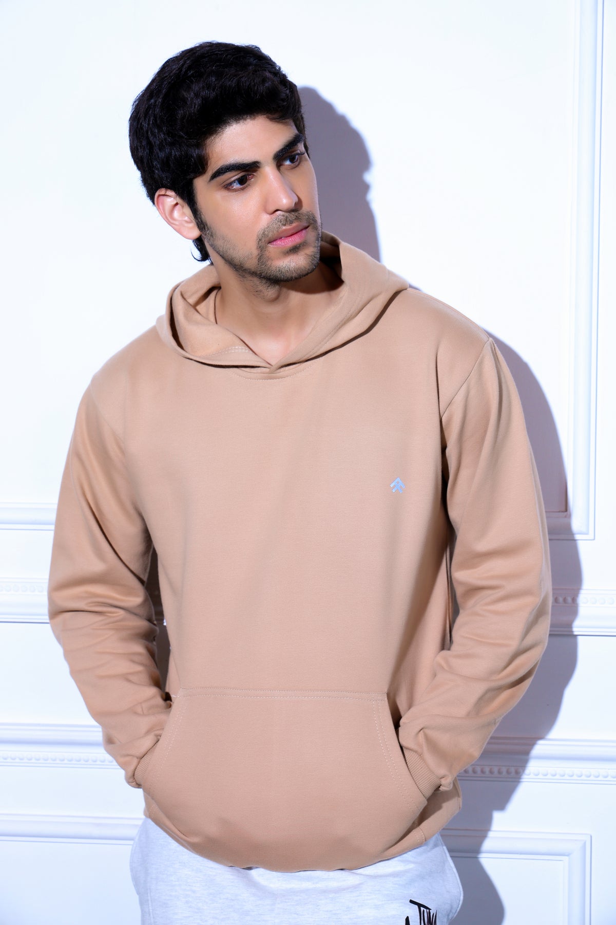 Unisex - Beige Hoodie