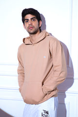 Unisex - Beige Hoodie