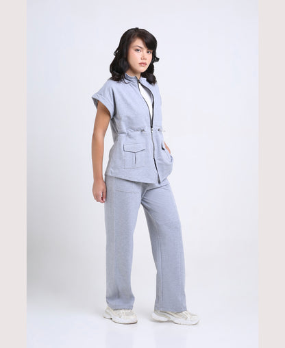Comfortable Zippered Utility Tracksuit