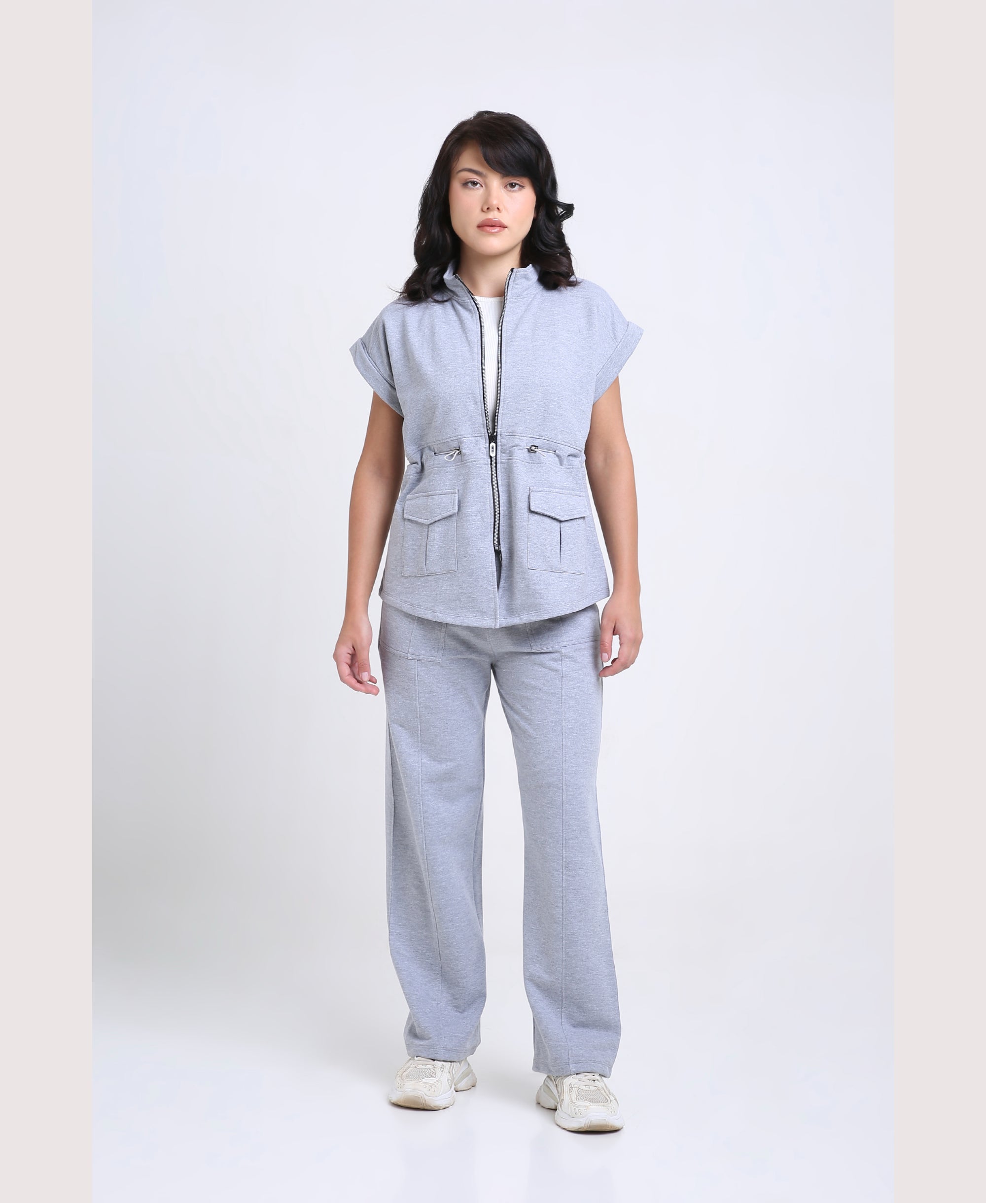 Comfortable Zippered Utility Tracksuit