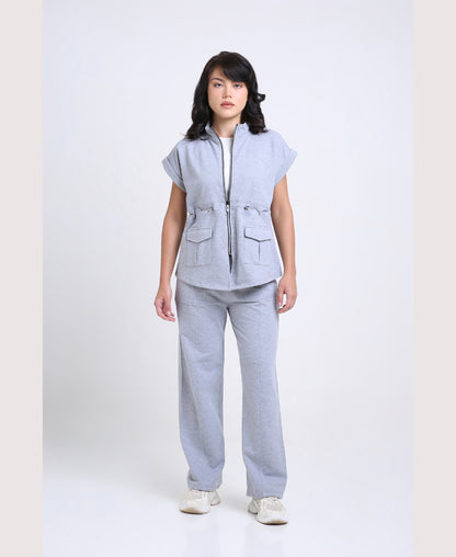 Comfortable Zippered Utility Tracksuit