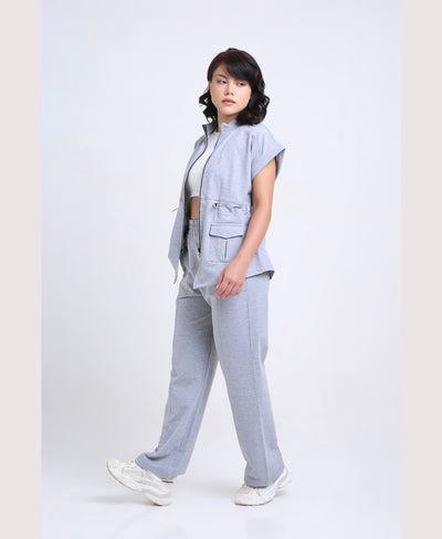 Comfortable Zippered Utility Tracksuit
