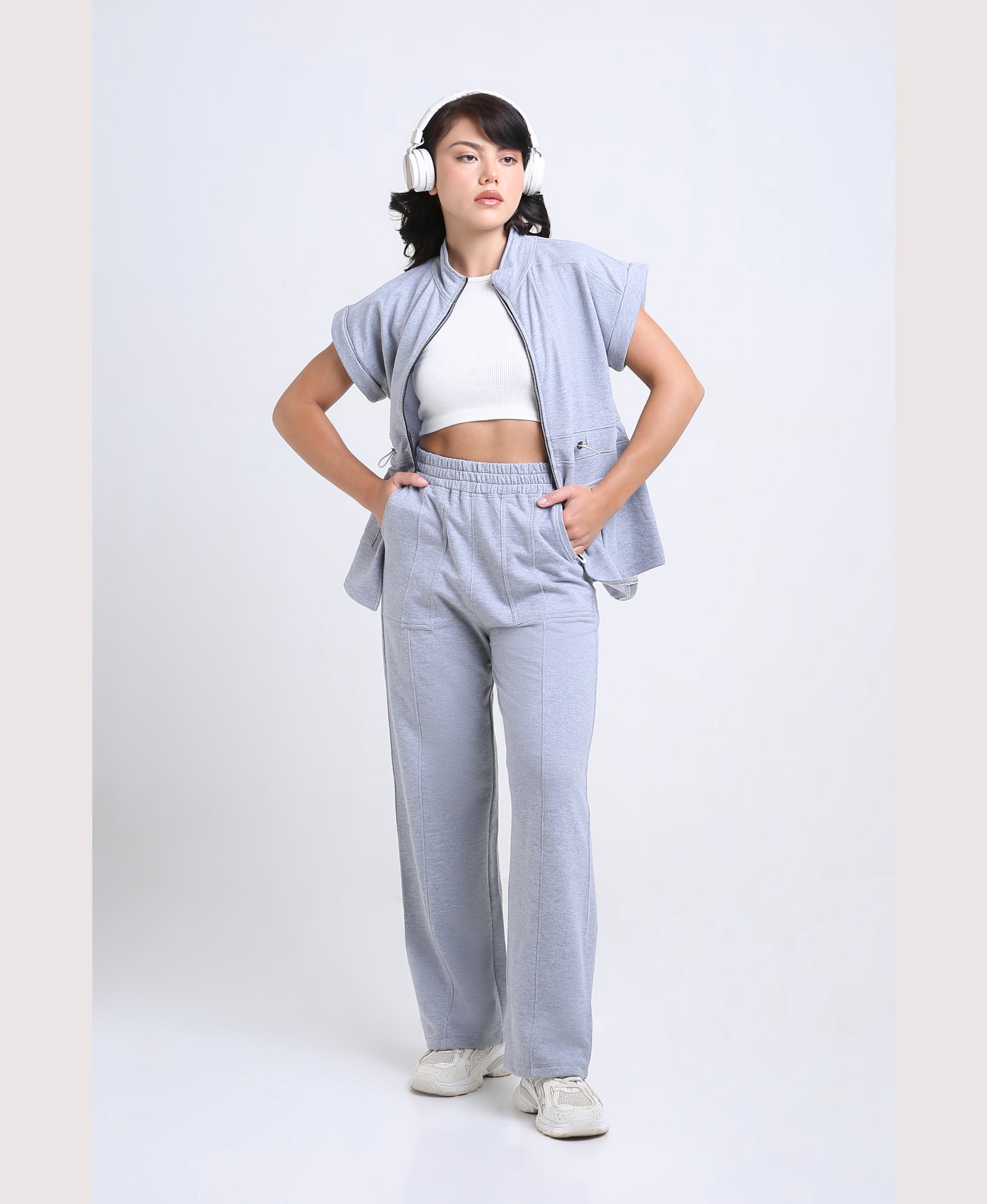 Comfortable Zippered Utility Tracksuit